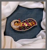Peacock Hair Clip - HA00125